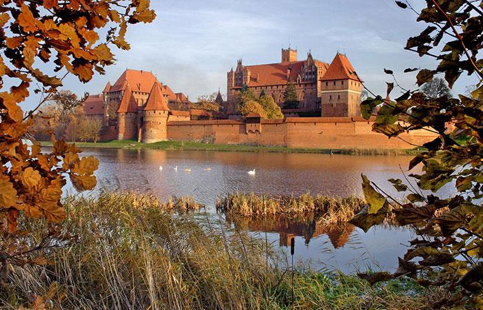 Castello di Malbork, in Polonia