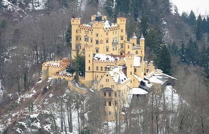 Castello di Hohenschwangau, Baviera, Germania