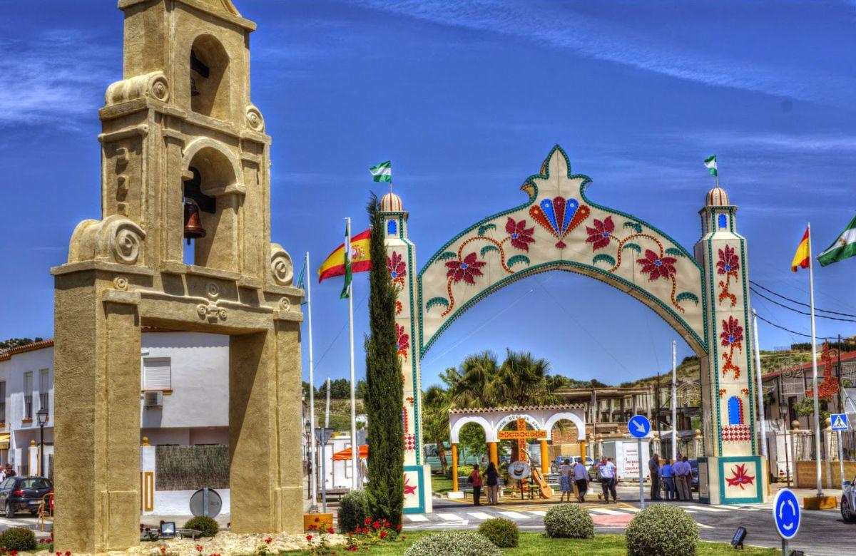 Mai-Kreuzfest in Espera, Cádiz