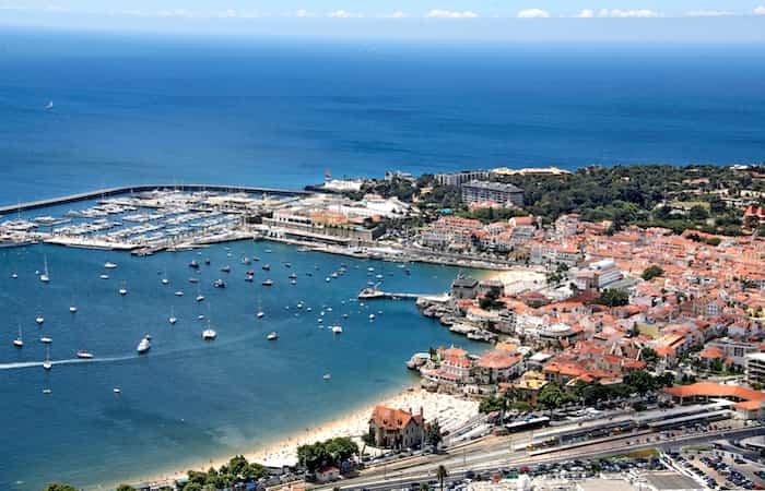 Luftaufnahme von Cascais Portugal
