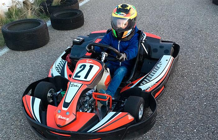 Con i kart con tuo figlio: Karting Tordesillas