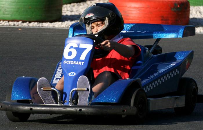 Con i kart con tuo figlio: Ocio Kart Vizcaya