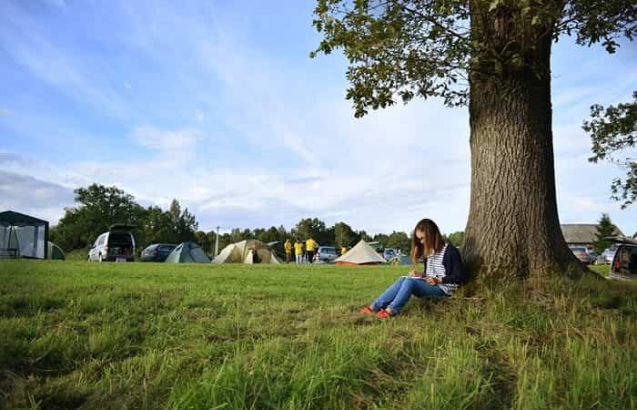 Freizeitmöglichkeiten für ruhige Momente im Camping