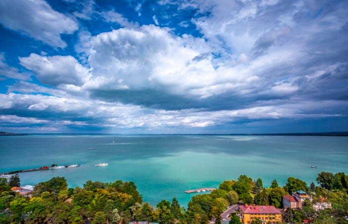 schönste Seen Europas: Balatonsee Ungarn Europa