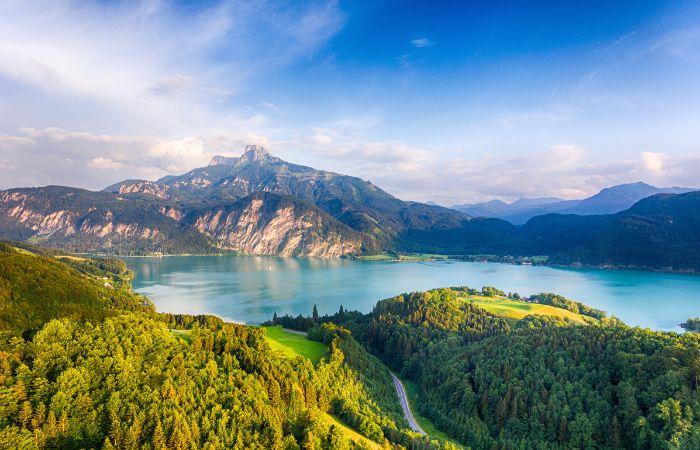 Salzkammergut Seen in Österreich: Mondsee