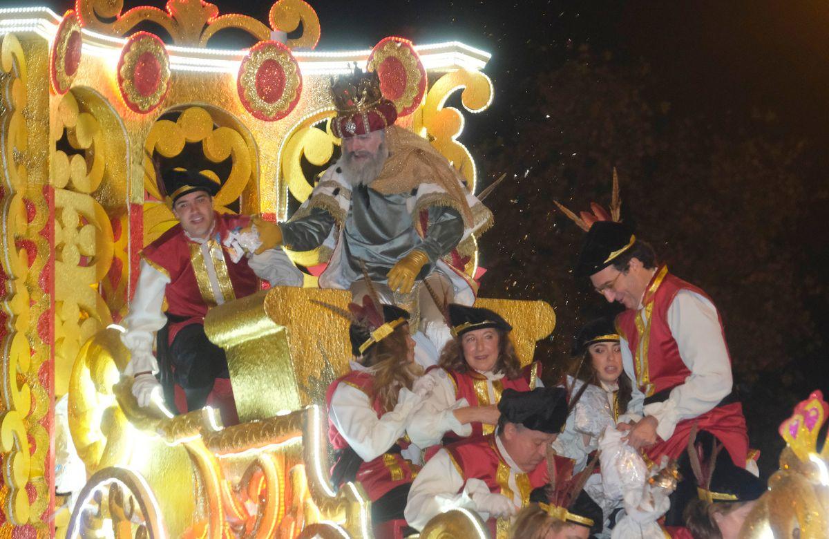 Wagen der Prozession von Sevilla