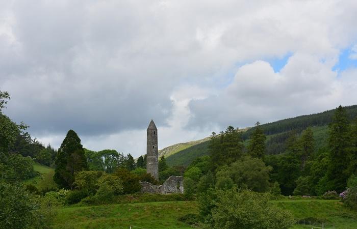 Wicklow Way, Irland. Frühchristliches Ensemble