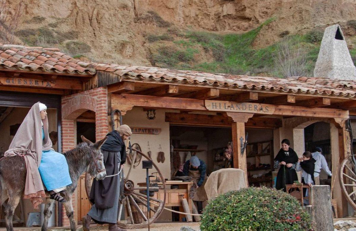 Scene vive di Natale a Cabezón de Pisuerga