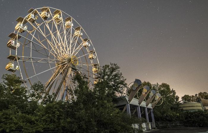 parques de diversões abandonados: six flags new orleans