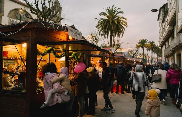 Weihnachtsmarkt von Santiago de Compostela