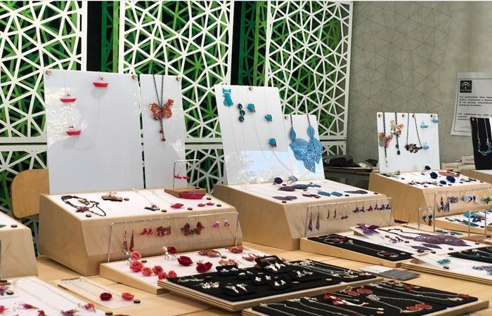 Stand des Marktes in Sevilla