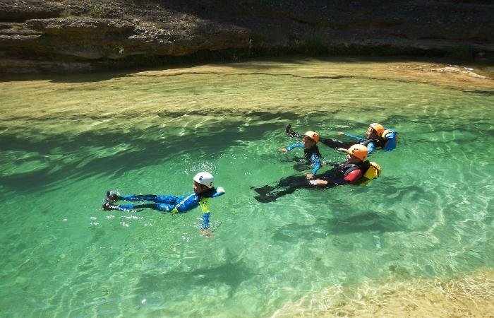 Piscinas naturais Sierra de Guara