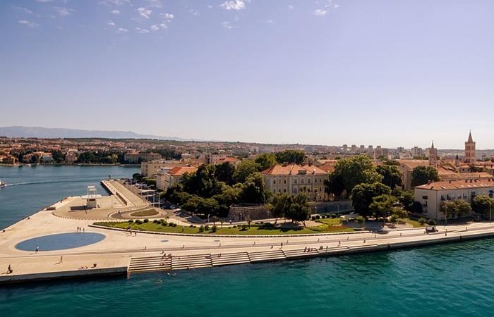 Zadar, Kroatien: Meeresorgel
