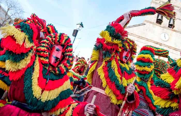 Festival di Caretos di Podence, in Portogallo