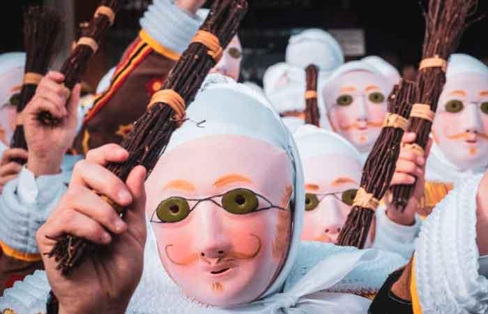 gilles: maschere carnevale patrimonio mondiale binche