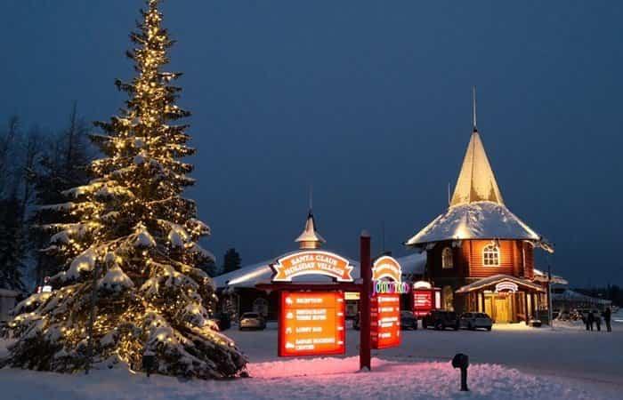 Santa Claus Village in Lappland
