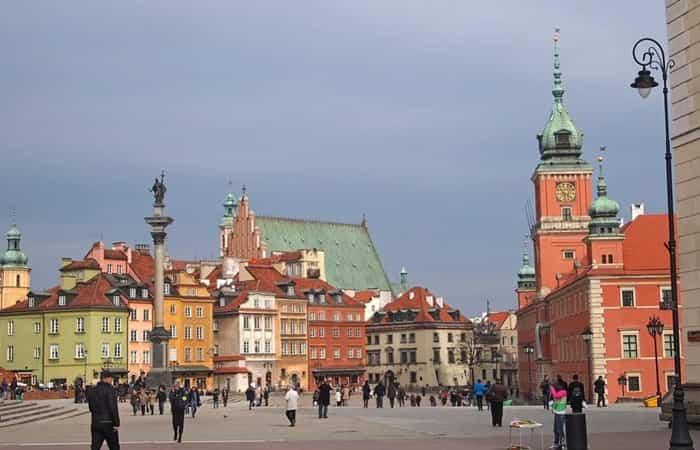 Polen mit Kindern