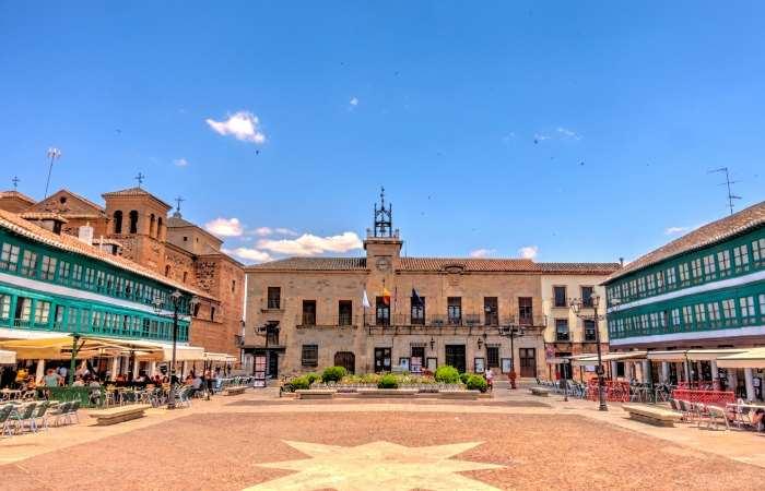 Plaza Mayor von Almagro, Dorfplätze
