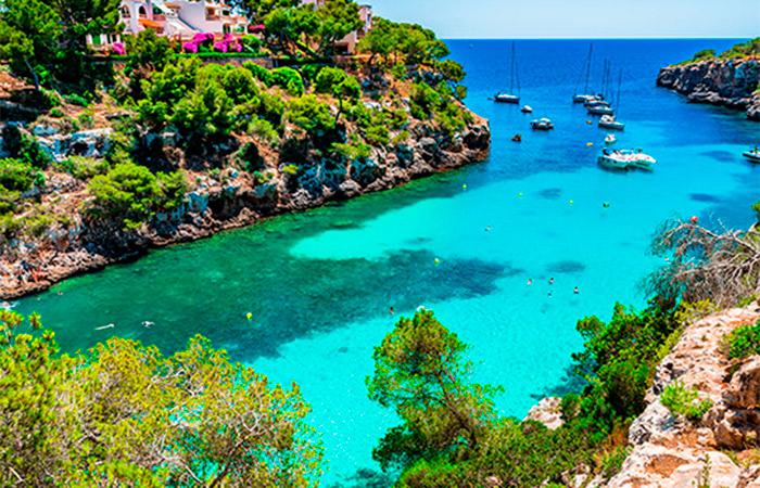 Cala Vella, Mallorca, ideal für Paddle Surf