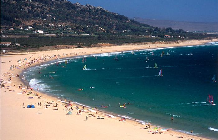 Playa de Los Lances, Cádiz, um Paddle Surf zu machen
