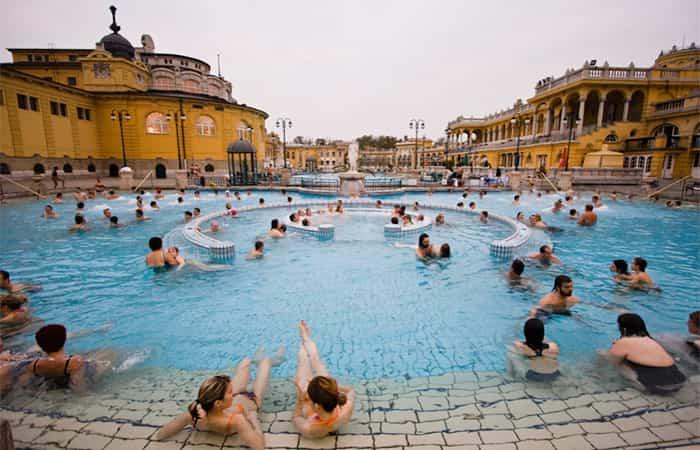 Budapest mit Kindern, Széchenyi Thermalbad