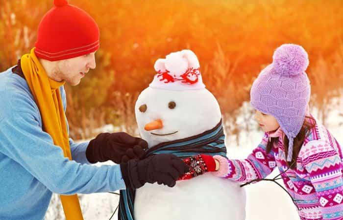 Die besten Spiele im Schnee mit Kindern