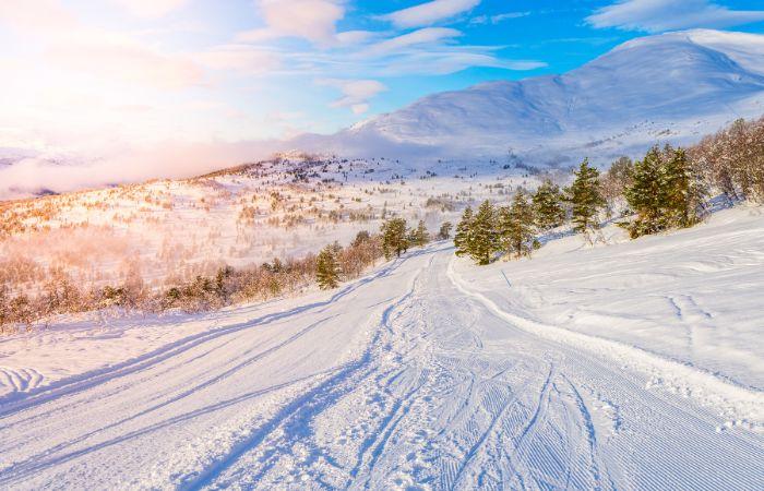 Skigebiet Stryn in Norwegen