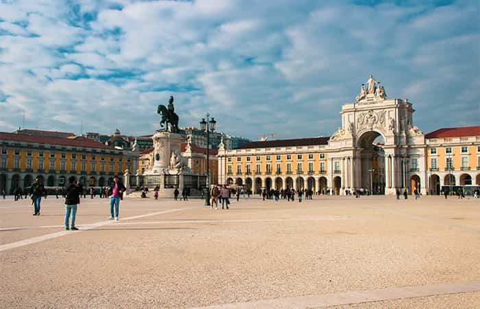 Lissabon mit Kindern, Praça do Comércio