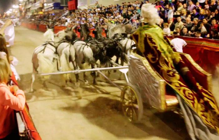Karwoche Lorca Festwagen