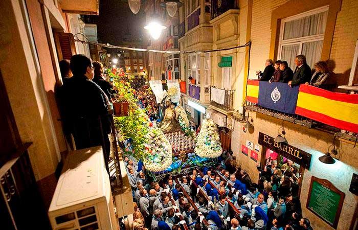 Karwochen internationaler touristischen Bedeutung in Spanien: Cartagena