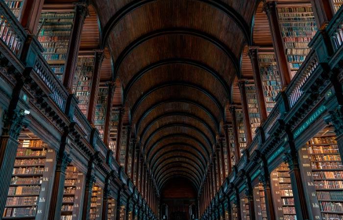 Hogwarts Bibliothek Dublin Harry Potter