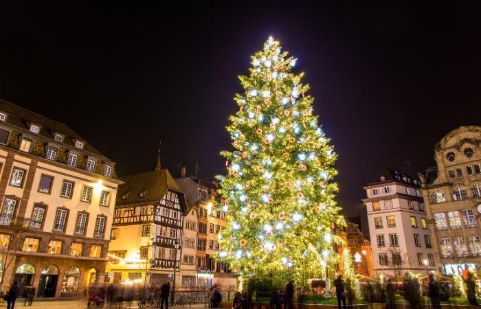Weihnachten in Frankreich Straßburg