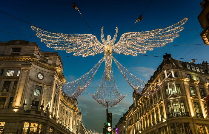 Weihnachten in London, England