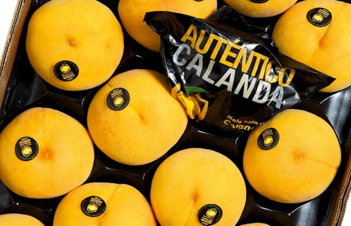 Dörfer in Spanien, die den Namen für typische Produkte geben: Pfirsiche von Calanda