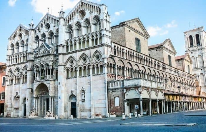 Kathedrale von Ferrara, Italien