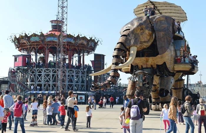 Kleine Städte in Europa: Nantes