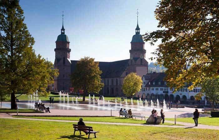 A Praça do Mercado em Freudenstadt