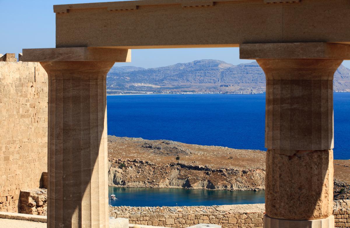 Rhodos Griechenland langsame Reise