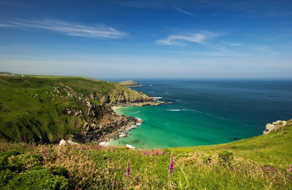 Cornwall England langsame Reise