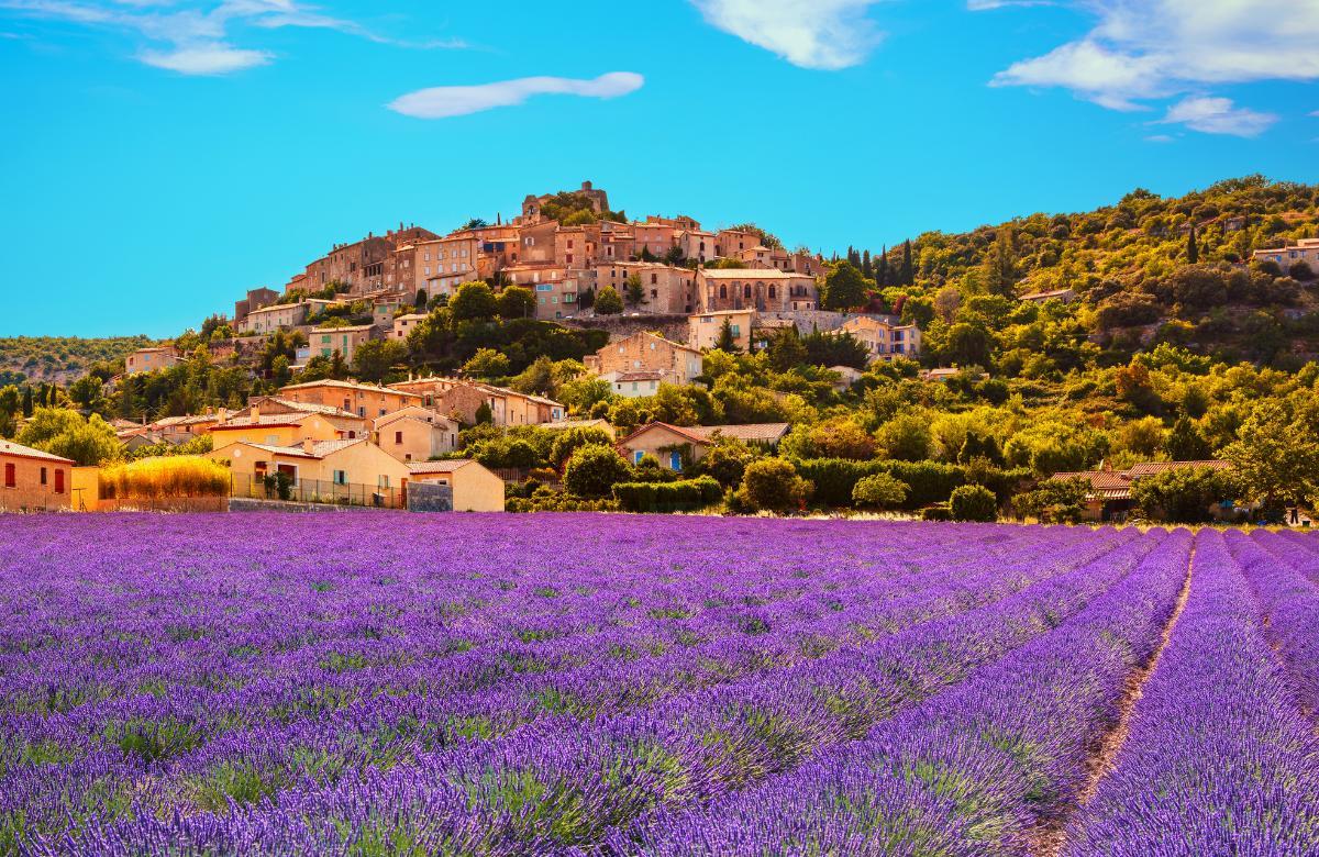 langsame Reise Provence Frankreich