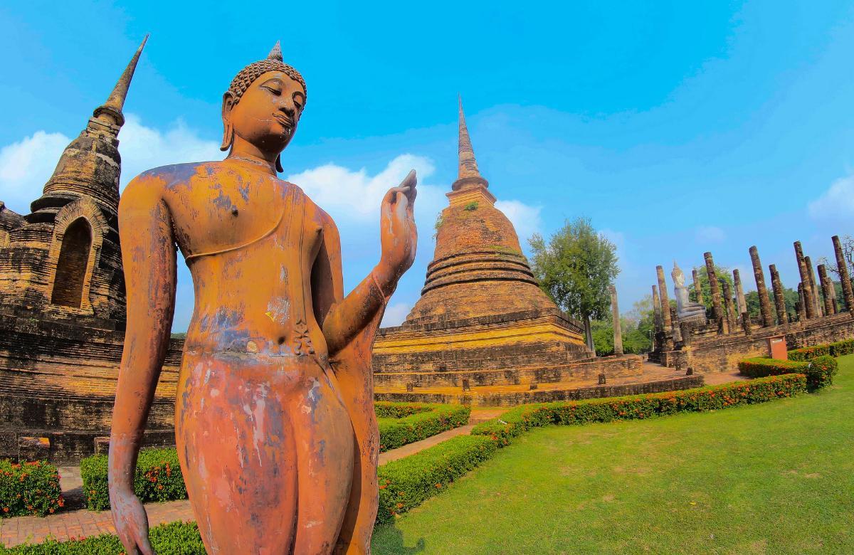 Sukhothai Thailand historischer Park