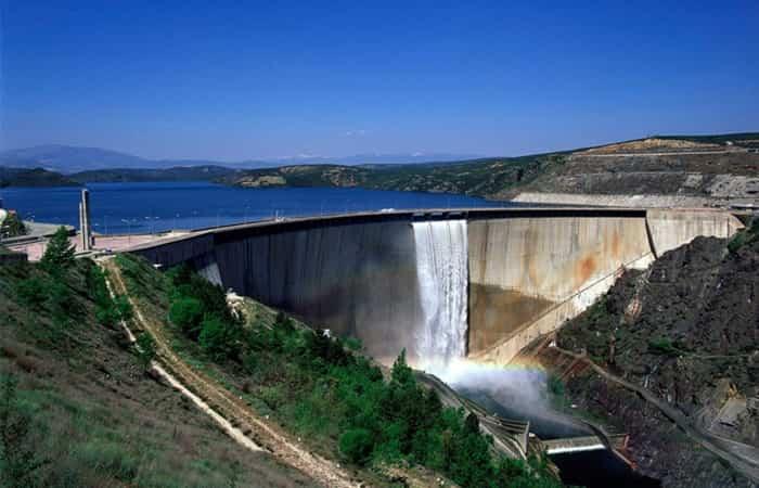 Stausee von El Atazar, in der Sierra Norte von Madrid