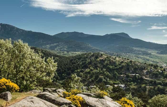 Natürliche Umgebung von Cercedilla, Sierra de Guadarrama
