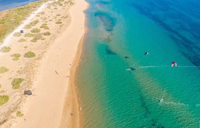 Strand von Halikounas, auf der Liste der sichersten Strände Europas