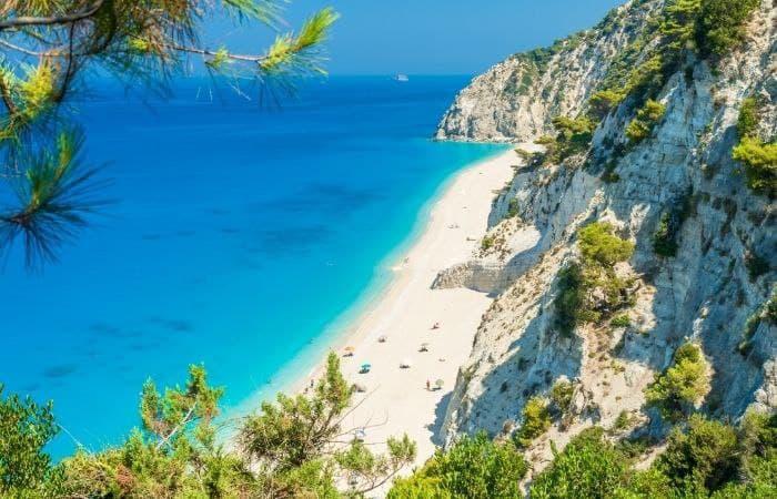 Egremni Beach, auf der Liste der sichersten Strände Europas