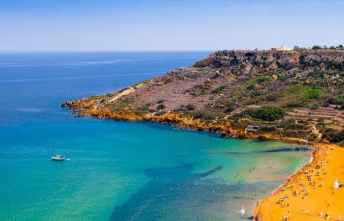 Ramla Bay, Insel Gozo