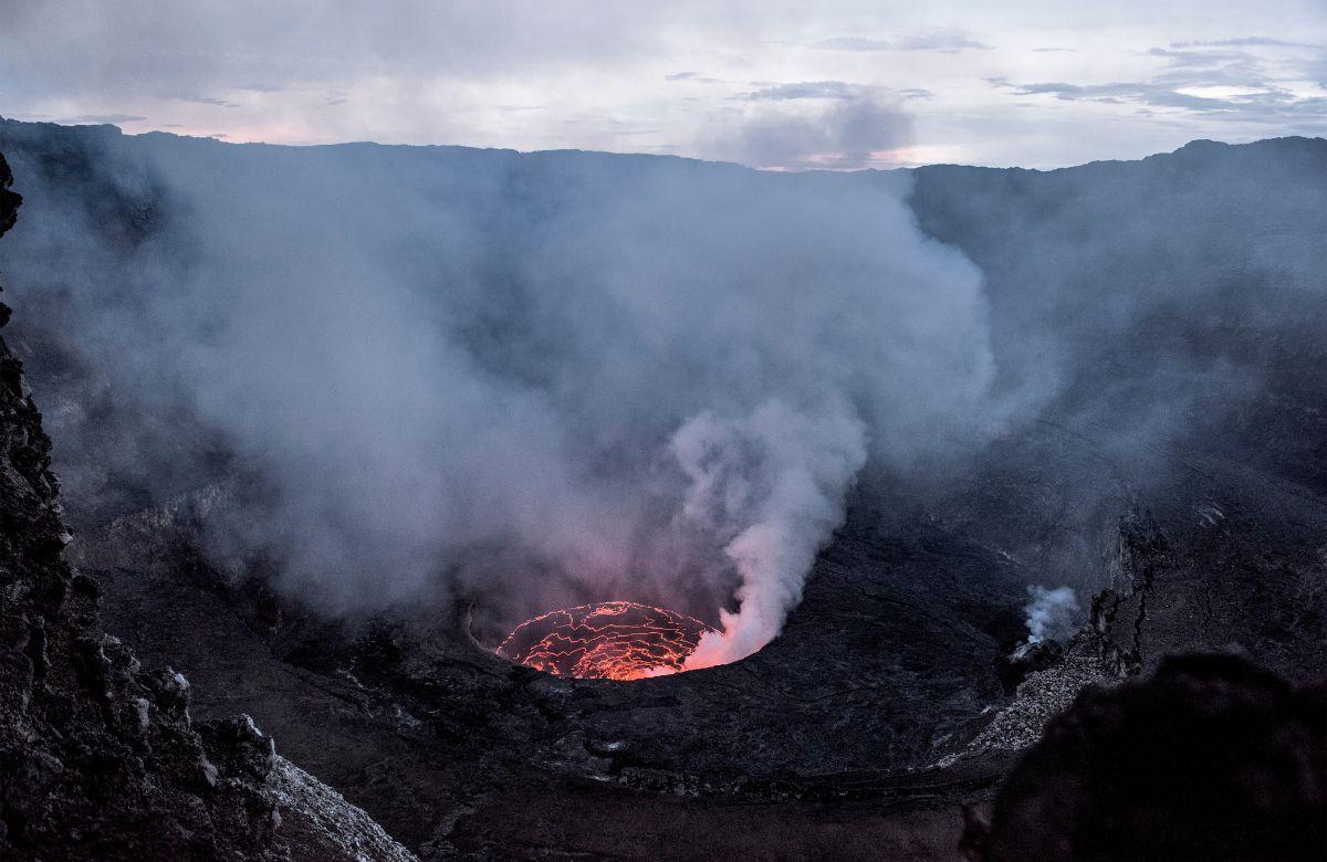 Vulkan Nyiragongo , Demokratische Republik Kongo