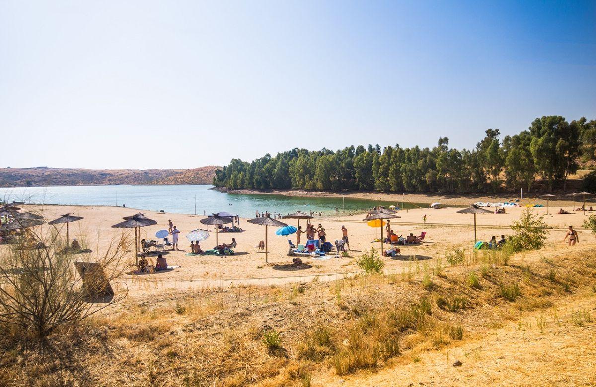 Insel Zújar, Badajoz, Extremadura