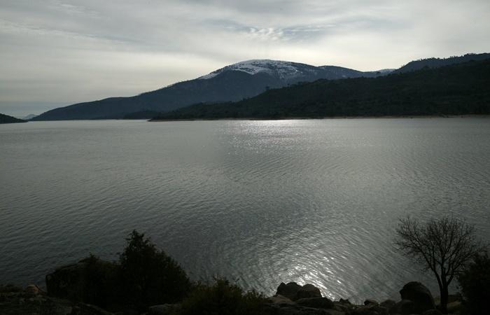 Ökotourismus in Ávila. Stausee von Burguillo