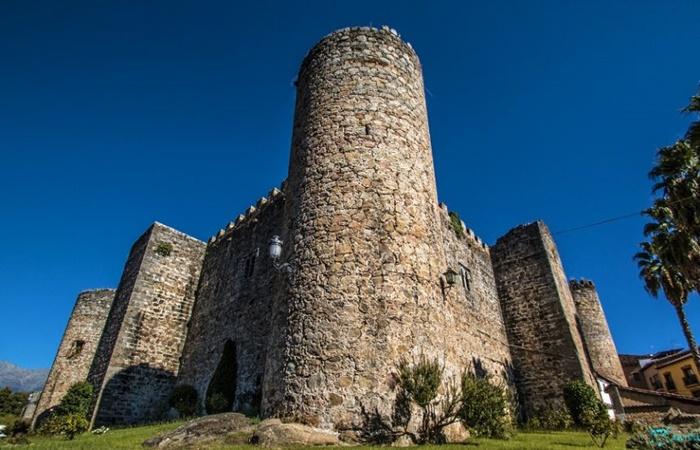 Ökotourismus in Ávila. Schloss der traurigen Gräfin